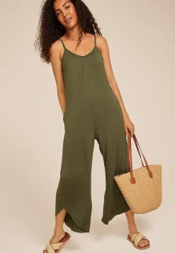 Maurices Casual Dresses-24/7 Bare Waistless Knit Jumpsuit