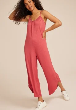 Maurices Casual Dresses-24/7 Bare Waistless Knit Jumpsuit