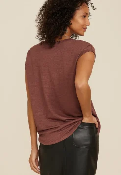 Maurices Tees-24/7 Clara Textured Short Sleeve Tee