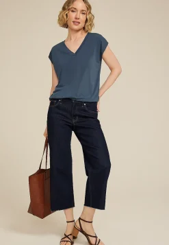 Maurices Tees-24/7 Crepe V Neck Tee