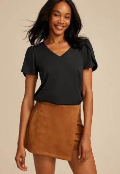 Maurices Tees-24/7 Holland Tulip Sleeve Tee