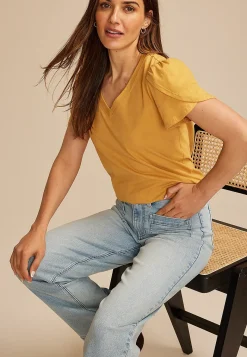Maurices Tees-24/7 Holland Tulip Sleeve Tee