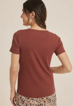 Maurices Tees-24/7 Jordan Scoop Neck Tee