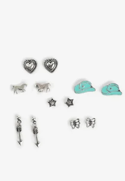 Maurices Earrings-6 Pack Western Earring Set