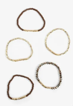 Maurices Bracelets & Anklets-5 Pack Wooden Beaded Stretch Bracelet Set