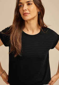Maurices Tees-24/7 Tucker Ribbed Clara Tee