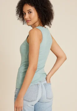 Maurices Tanks & Camis-24/7 U Line Tank Top