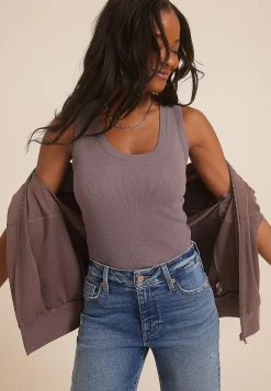 Maurices Tanks & Camis-24/7 U Line Tank Top