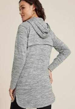 Maurices Jackets-Athleisure Knit Long Jacket