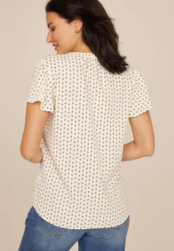 Maurices Shirts & Blouses-Atwood Flutter Sleeve Blouse