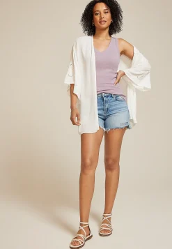 Maurices Tanks & Camis-Baby Rib V Neck Tank Top