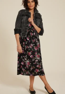 Maurices Wedding Guest & Cocktail Dresses-Bare Floral Midi Dress