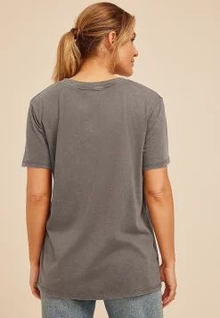 Maurices Tees|Graphics-Be The Light Floral Oversized Fit Graphic Tee