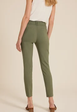 Maurices Pants-Bengaline Mid Rise Constructed Waist Skinny Pant