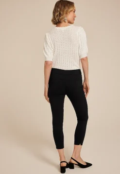 Maurices Pants|Crops & Capris-Bengaline Mid Rise Cropped Skinny Pant