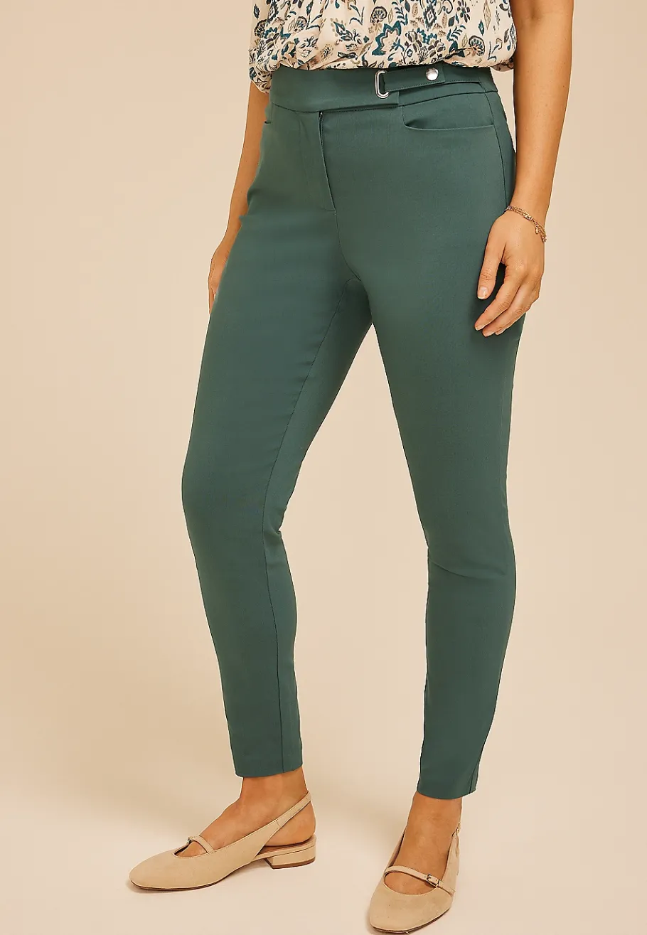 Maurices Pants-Bengaline Mid Rise Skinny Pant