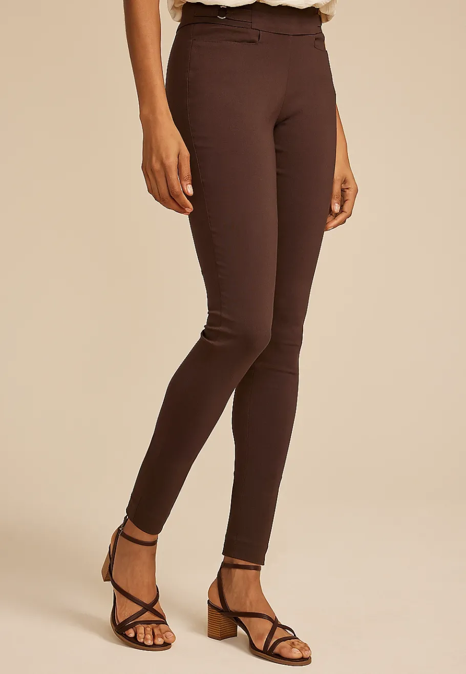 Maurices Pants-Bengaline Mid Rise Skinny Pant