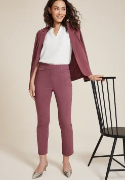 Maurices Pants-Bengaline Mid Rise Slim Straight Pant