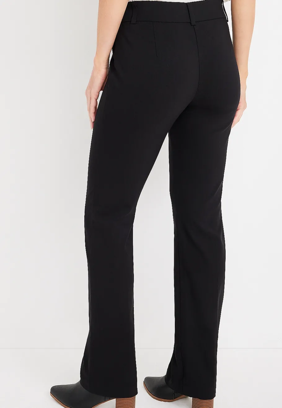Maurices Pants-Bengaline Mid Rise Bootcut Pant