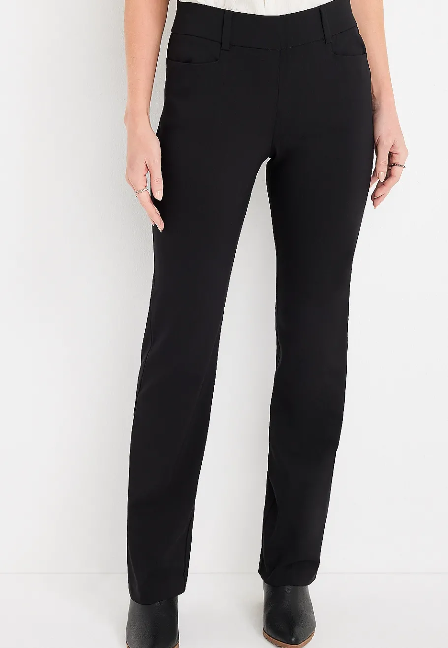 Maurices Pants-Bengaline Mid Rise Bootcut Pant