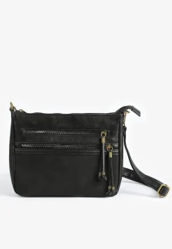 Maurices Bags-Faux Leather Zipper Crossbody Bag