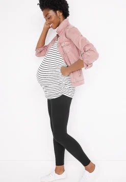 Maurices Maternity-Over The Bump Luxe Maternity Legging
