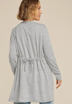 Maurices Sweaters Cardigans & Kimonos-Bow Back Open Front Duster Cardigan