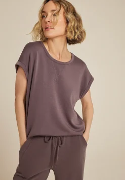 Maurices Tees-Cloud Scuba Knit Crew Neck Tee
