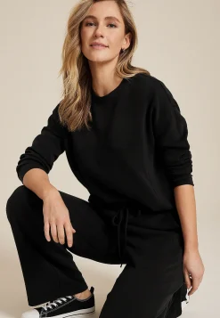 Maurices Sweatshirts-Cloud Scuba Knit Crew Neck Sweatshirt