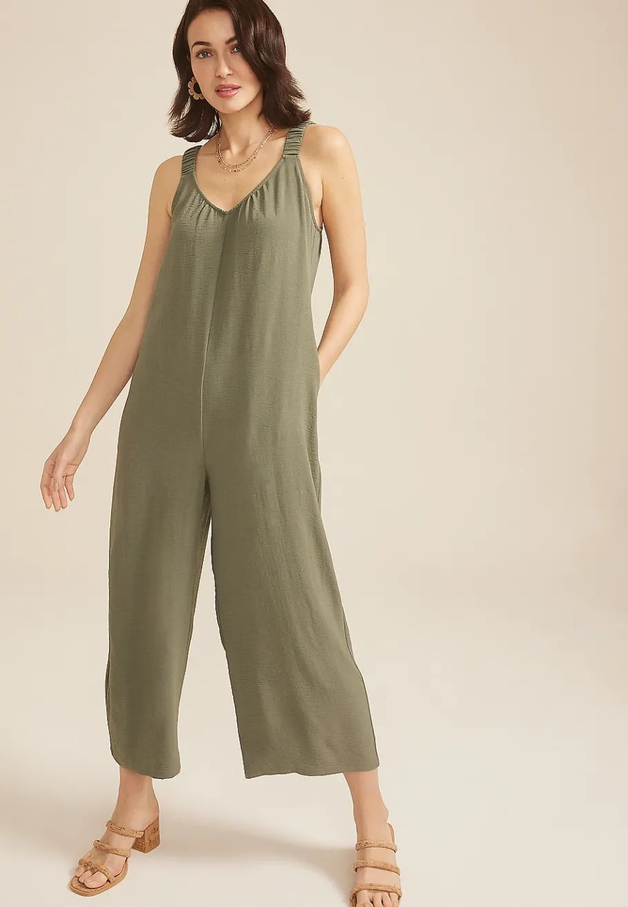 Maurices Casual Dresses-Cool Crepe Jumpsuit