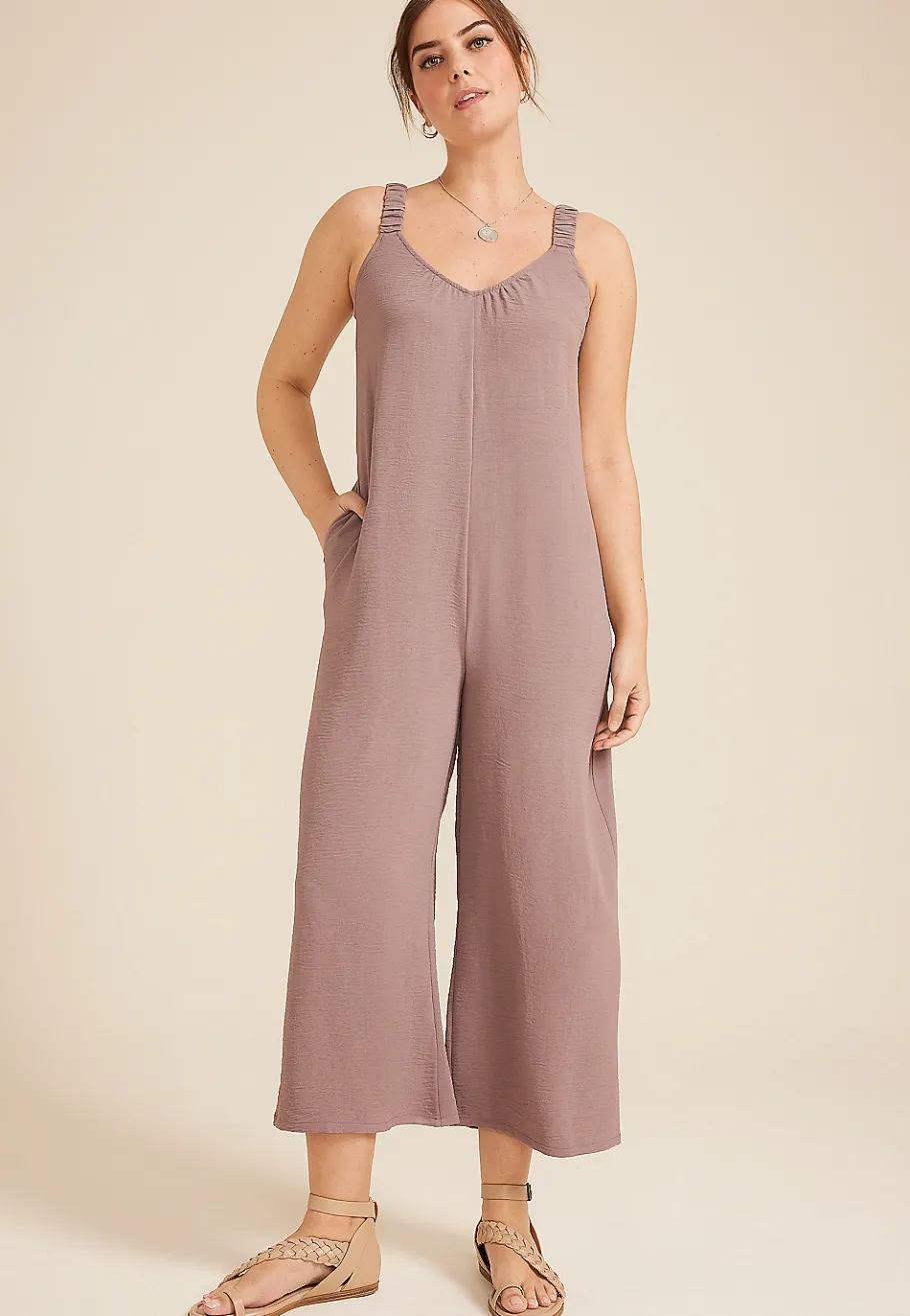 Maurices Casual Dresses-Cool Crepe Jumpsuit