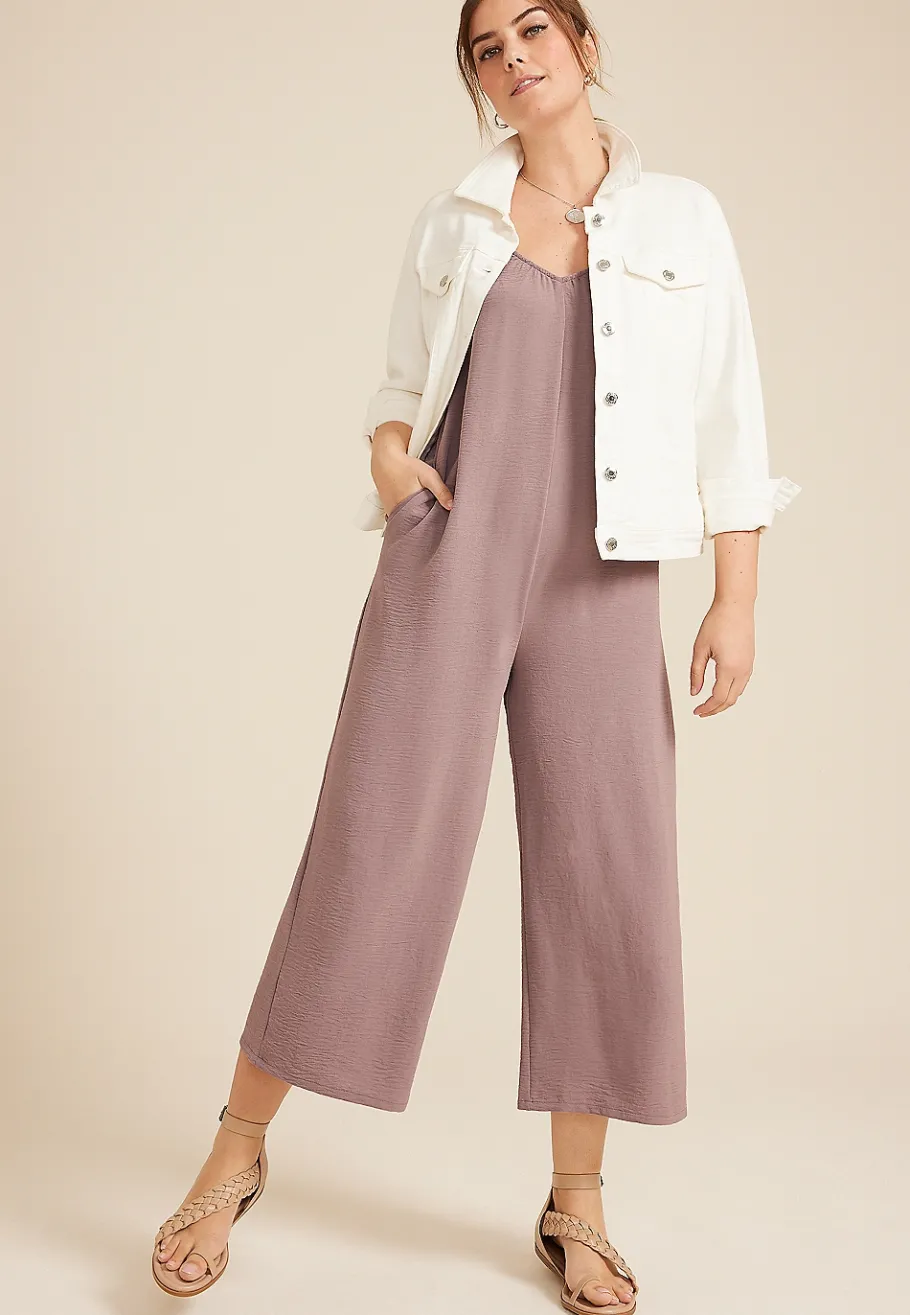 Maurices Casual Dresses-Cool Crepe Jumpsuit