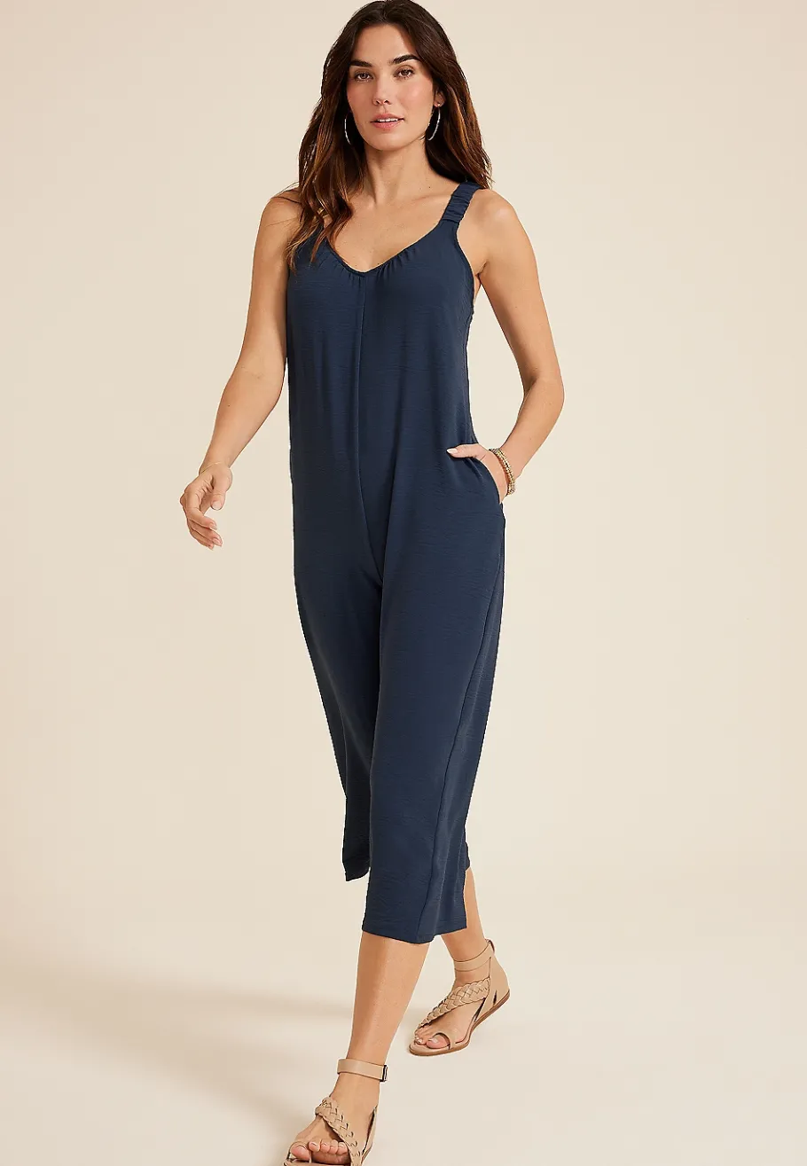 Maurices Casual Dresses-Cool Crepe Jumpsuit