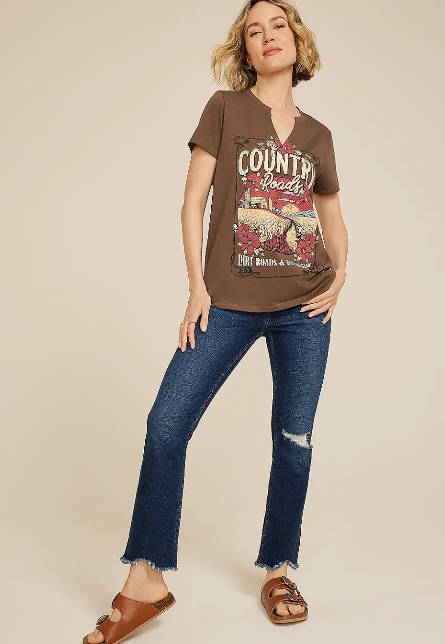Maurices Tees|Graphics-Country Roads Classic Fit Graphic Tee