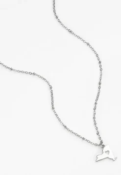Maurices Necklaces-Dainty Silver State Necklace