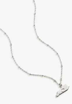 Maurices Necklaces-Dainty Silver State Necklace