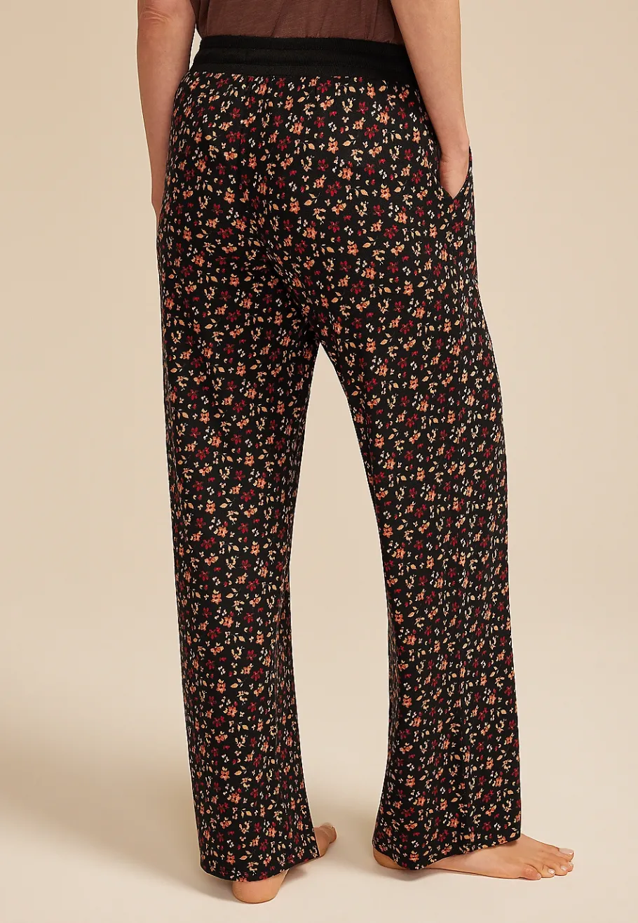 Maurices Pajamas|Pajamas-Ditsy Floral Wide Leg Pajama Pants