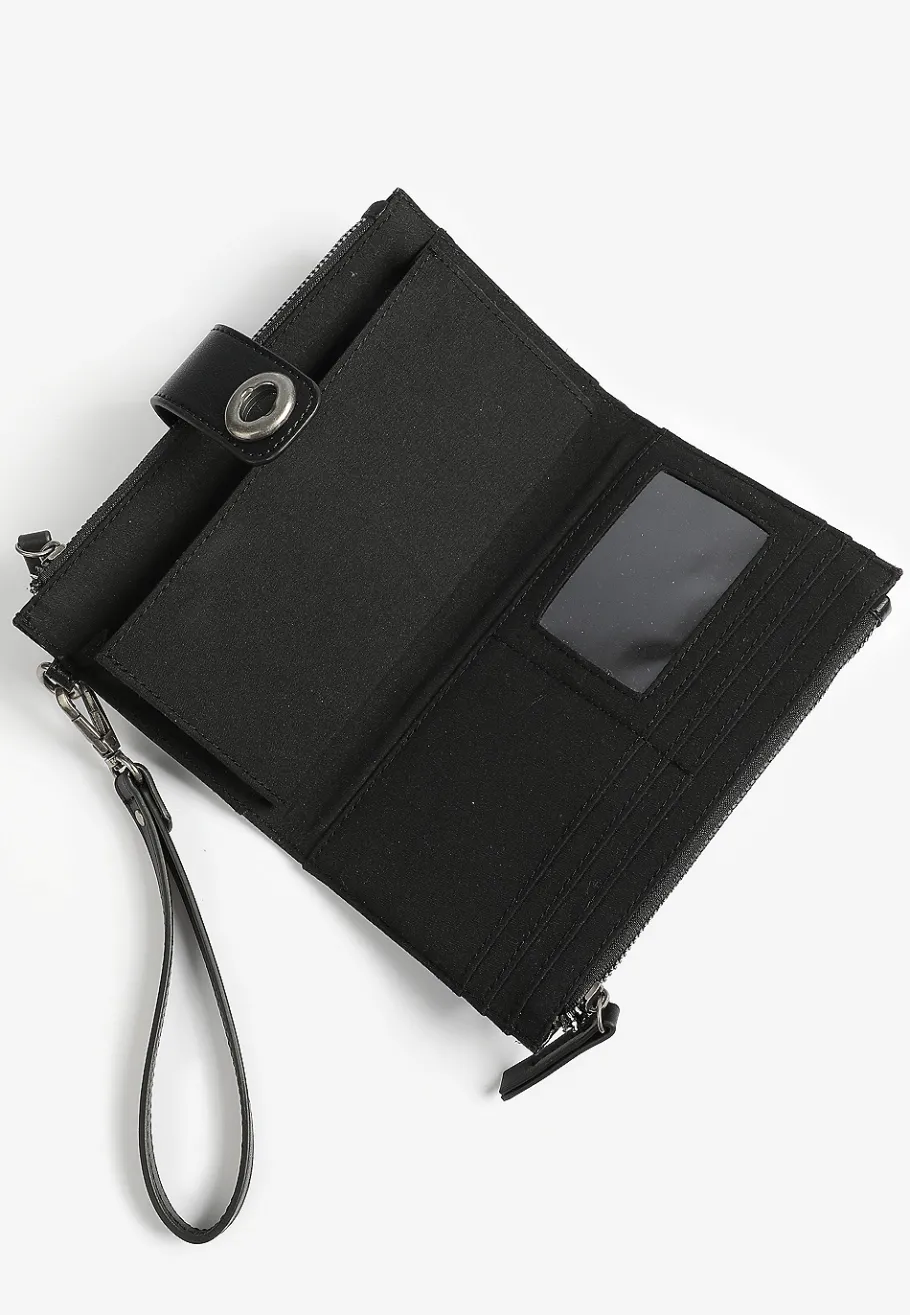 Maurices Bags-Double Zipper Oversized Wristlet Wallet