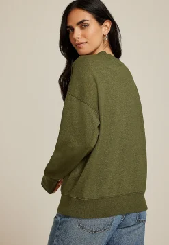 Maurices Sweatshirts|Graphics-Embroidered Floral Sweatshirt