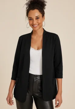Maurices Blazers-Ever Go Curve Hem Blazer