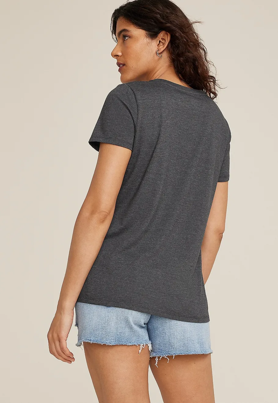 Maurices Tees|Graphics-Floral ACDC Classic Fit Graphic Tee