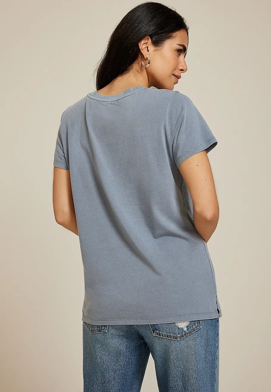 Maurices Tees|Graphics-Floral Moon Classic Fit Graphic Tee