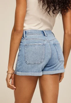 Maurices Jean Shorts|Jean Shorts-Flying Monkey™ High Rise Rolled Hem 4in Short