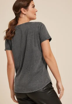 Maurices Tees|Graphics-Four Leaf Clover Classic Fit Graphic Tee