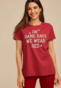 Maurices Tees|Graphics-Game Day Classic Fit Graphic Tee