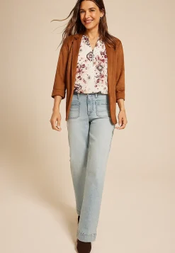 Maurices Shirts & Blouses-Geneva Short Sleeve Blouse