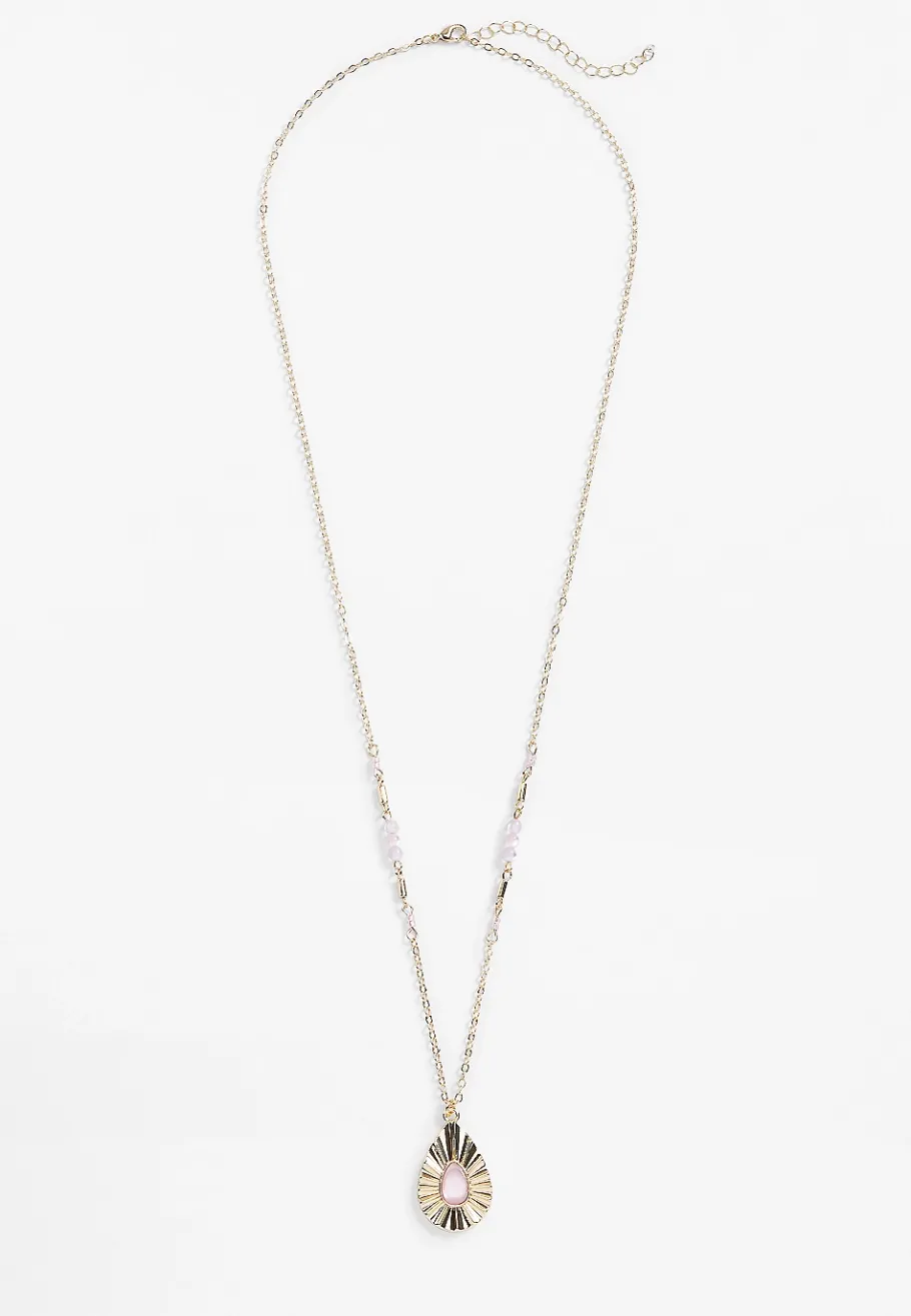 Maurices Necklaces|Matching Sets-Sunburst Pendant Necklace