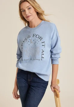 Maurices Sweatshirts|Graphics-Grateful Relaxed Fit Sweatshirt