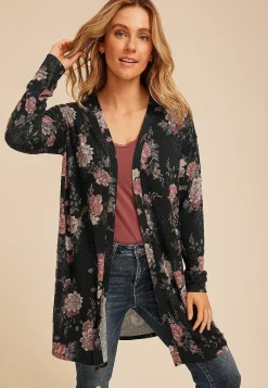 Maurices Sweaters Cardigans & Kimonos-Hacci Printed Cardigan