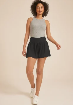 Maurices Shorts-High Rise Crossover 4in Short